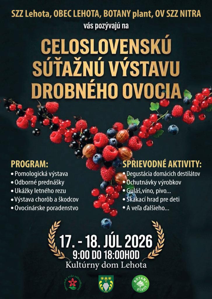 Lehota - vystava drobneho ovocia