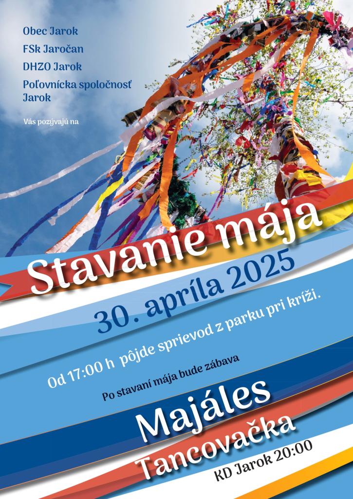 stavanie mája 2025