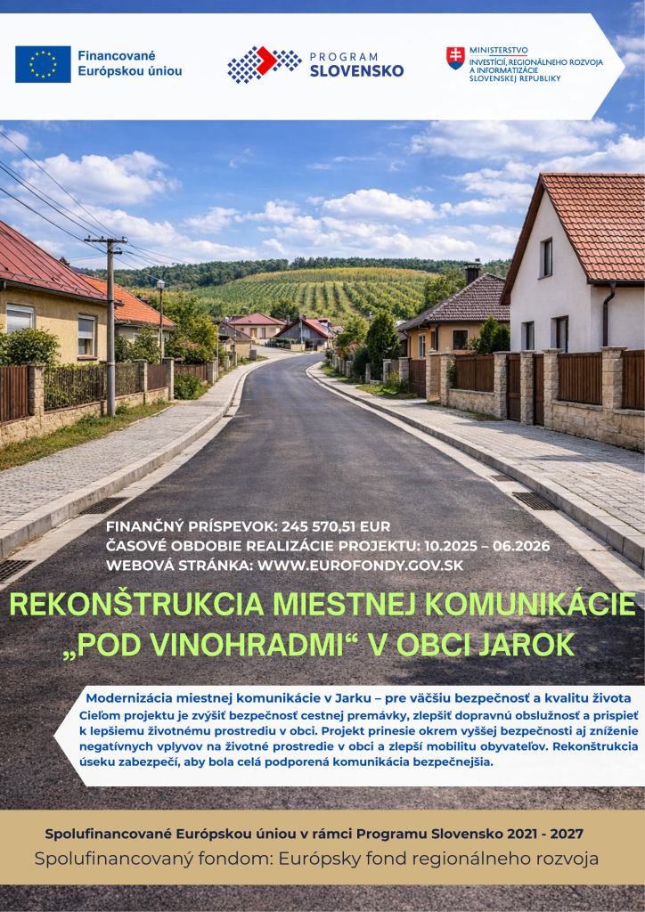 Rekonštrukcia cesty Pod&nbsp;vinohradmi
