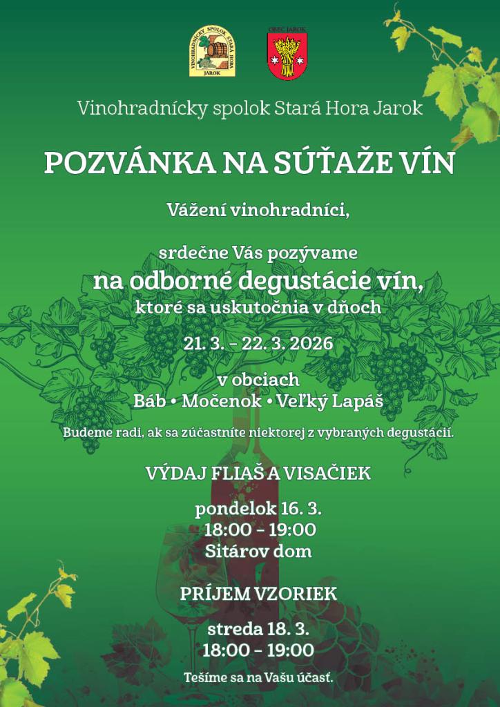 Degustácie vín